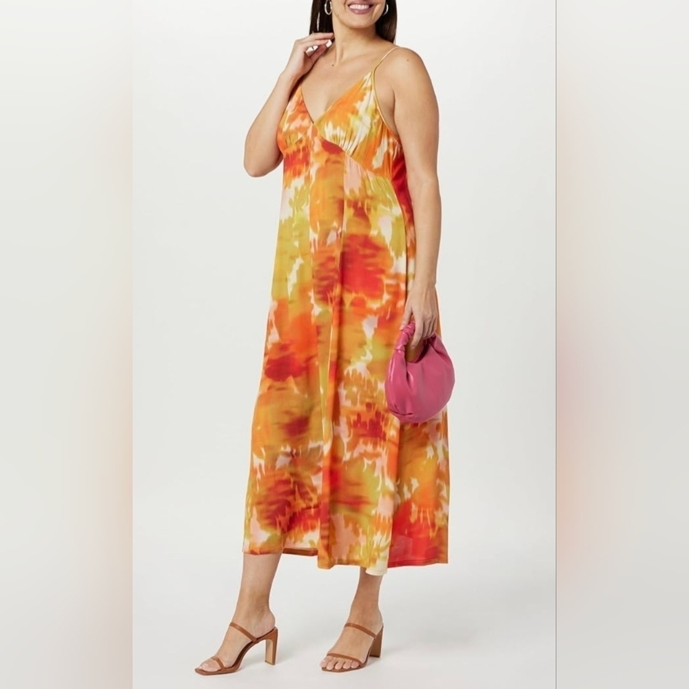 The Drop Women's Isa V-Neck Maxi Dress #697, 698, 699 - Picture 12 of 14